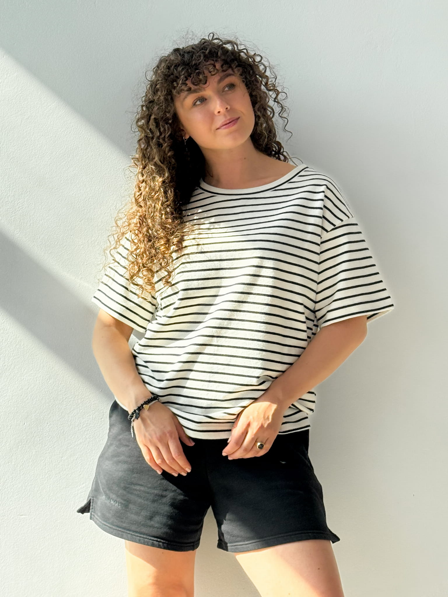 NYSSA BLACK STRIPES