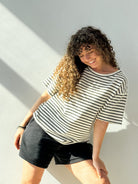 NYSSA BLACK STRIPES