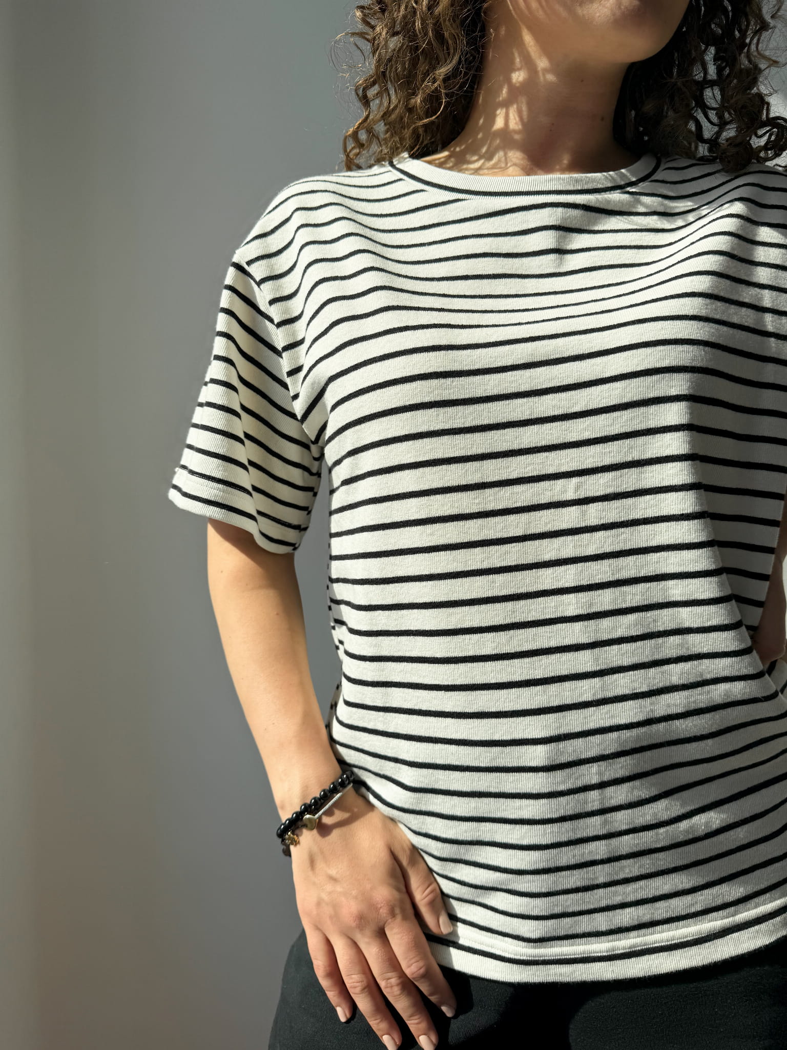 NYSSA BLACK STRIPES